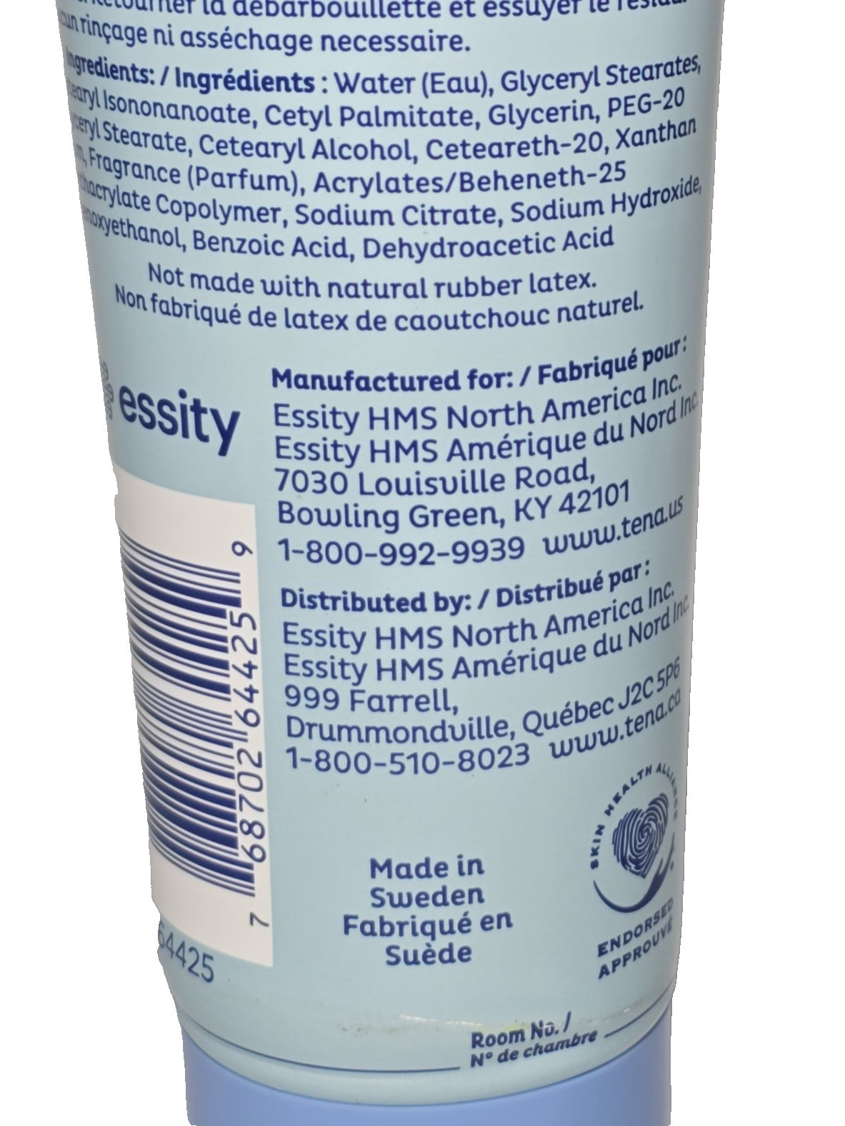 Sensitive Skin No Rinse Cleansing Cream - 8.5oz Daily Hygiene Solution