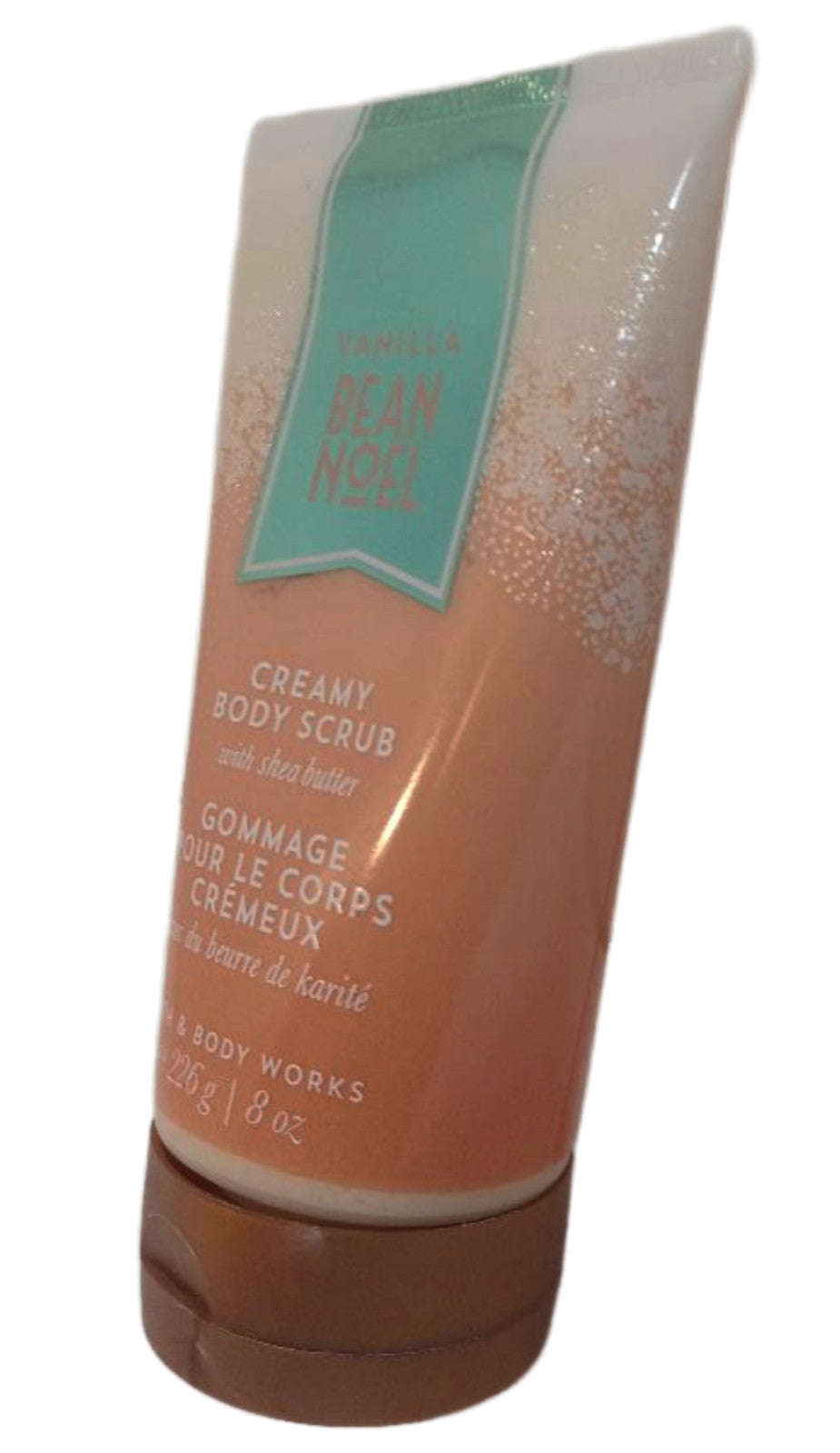 Bath & Body Works Creamy Scrub Vanilla Bean Noel 8 Oz Unboxed