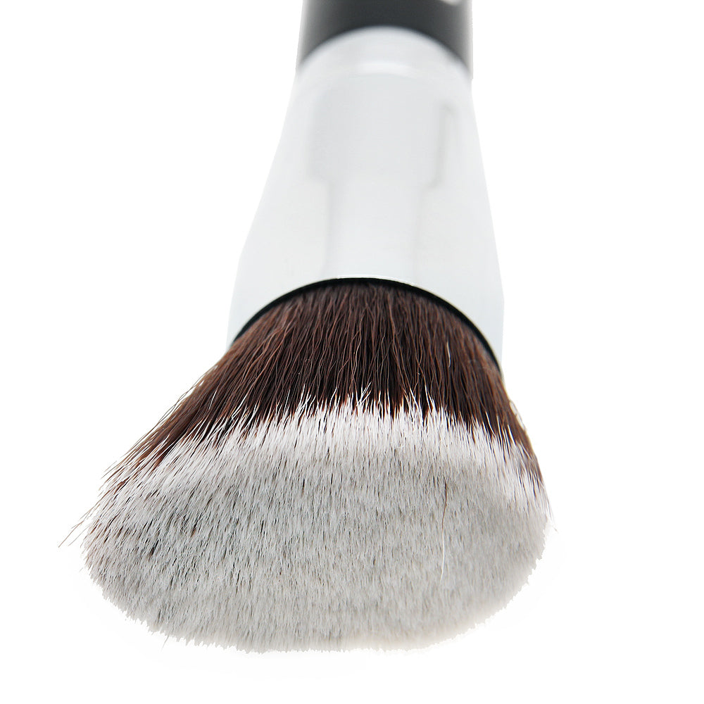 Flat Angled Kabuki Bronzer Makeup Brush - Blending & Contouring Tool