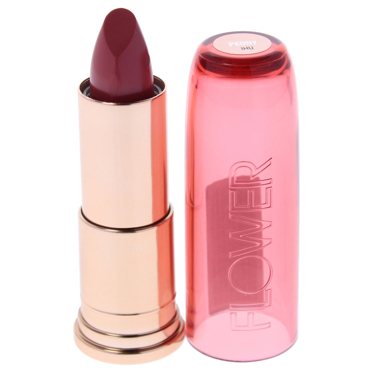Moisturizing Lipstick with Natural Shine and Vanilla Scent - Peony, 0.14 oz