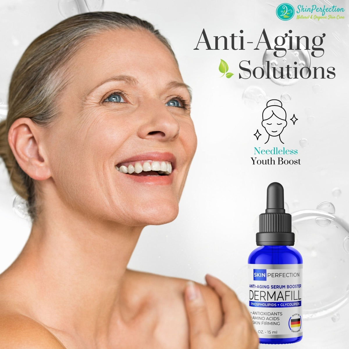 Anti-Aging Under-Eye & Face Wrinkle Filler - Plumping & Lift Serum Additive