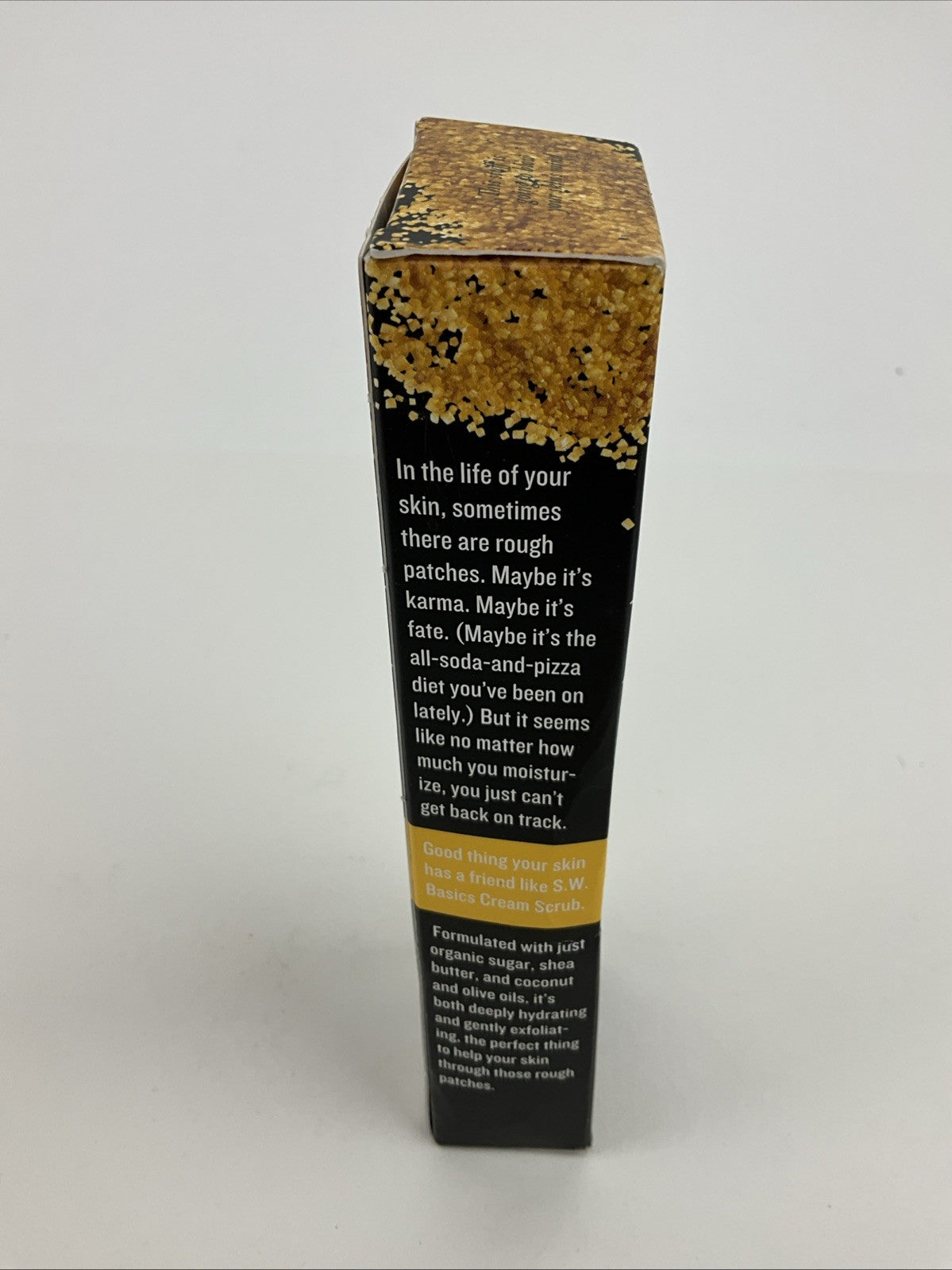 SW Basics Of Brooklyn 4 Ingredients Organic Sugar Cream Scrub New!