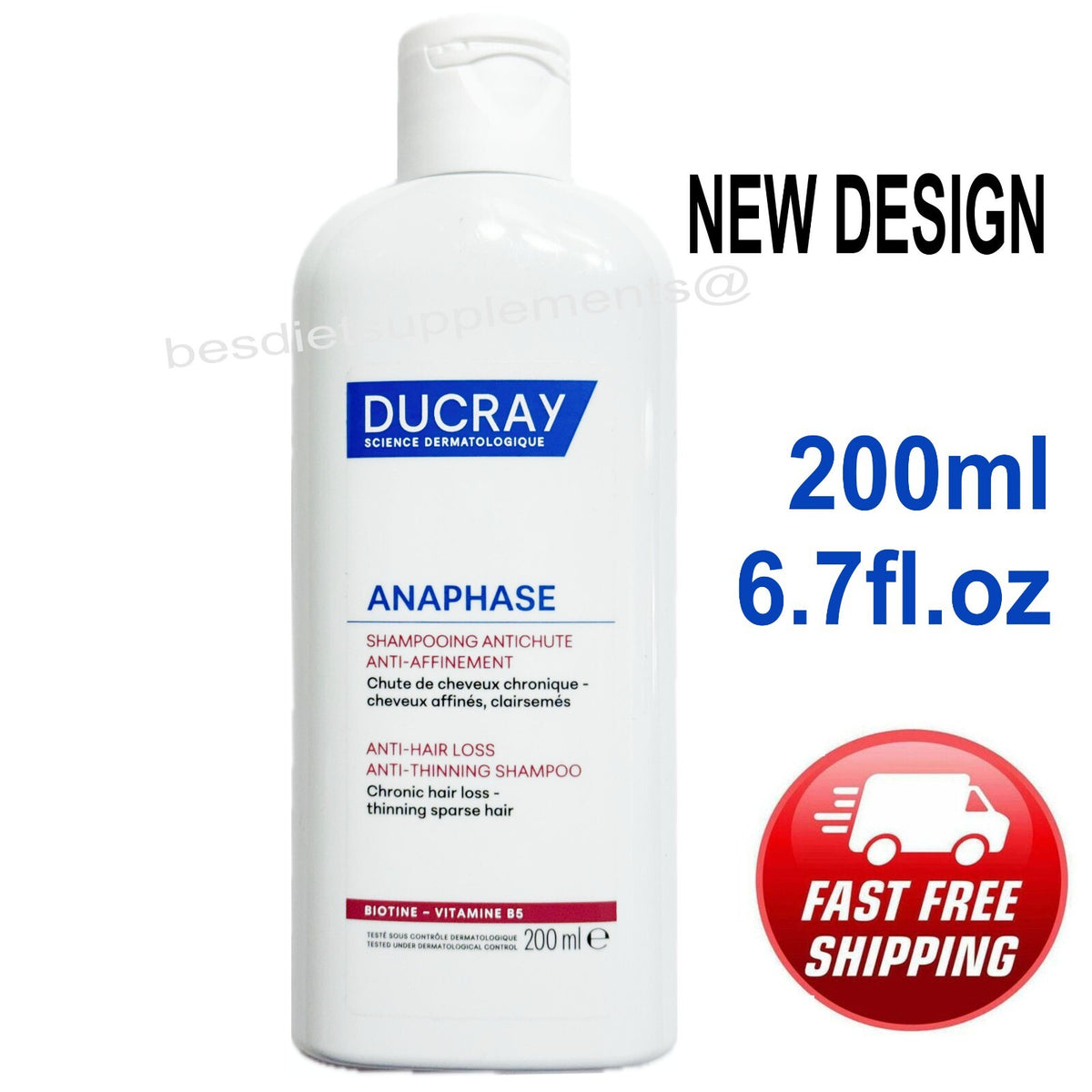 Ducray Anaphase Anti-Hair Loss Shampoo 200ml