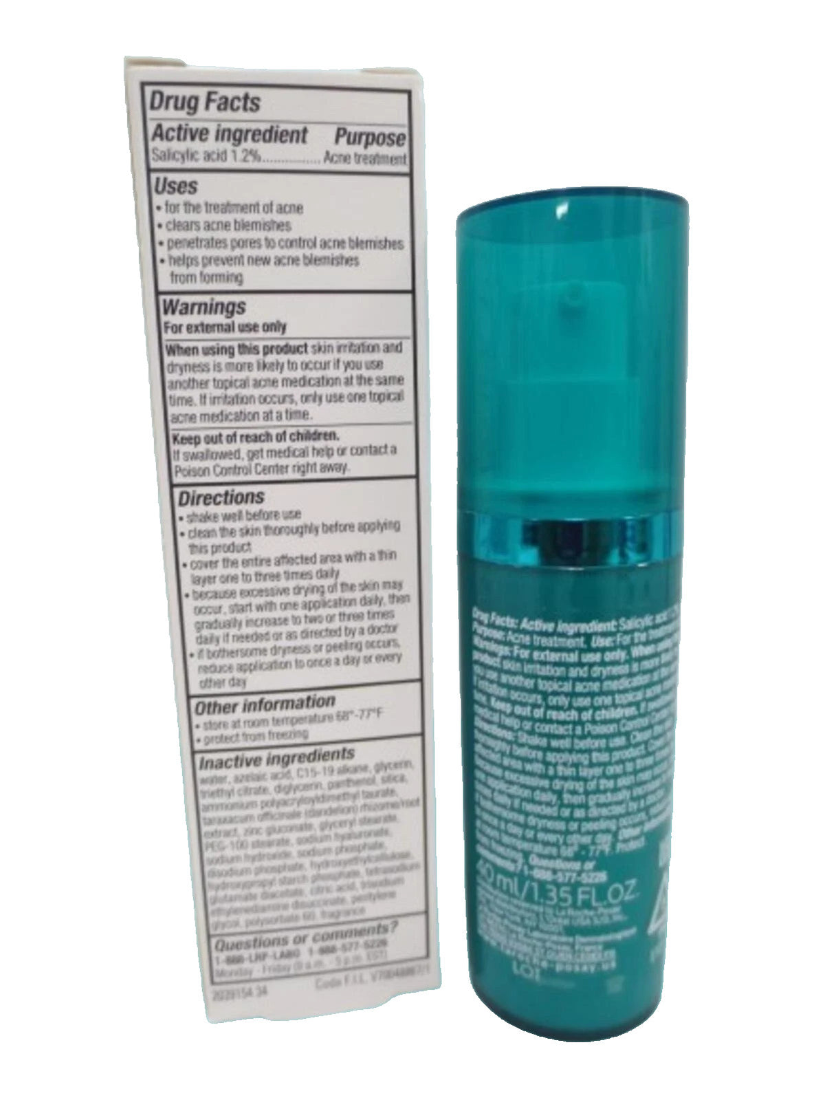Acne Spot Treatment 1.35 oz with Salicylic Acid for Clear Skin