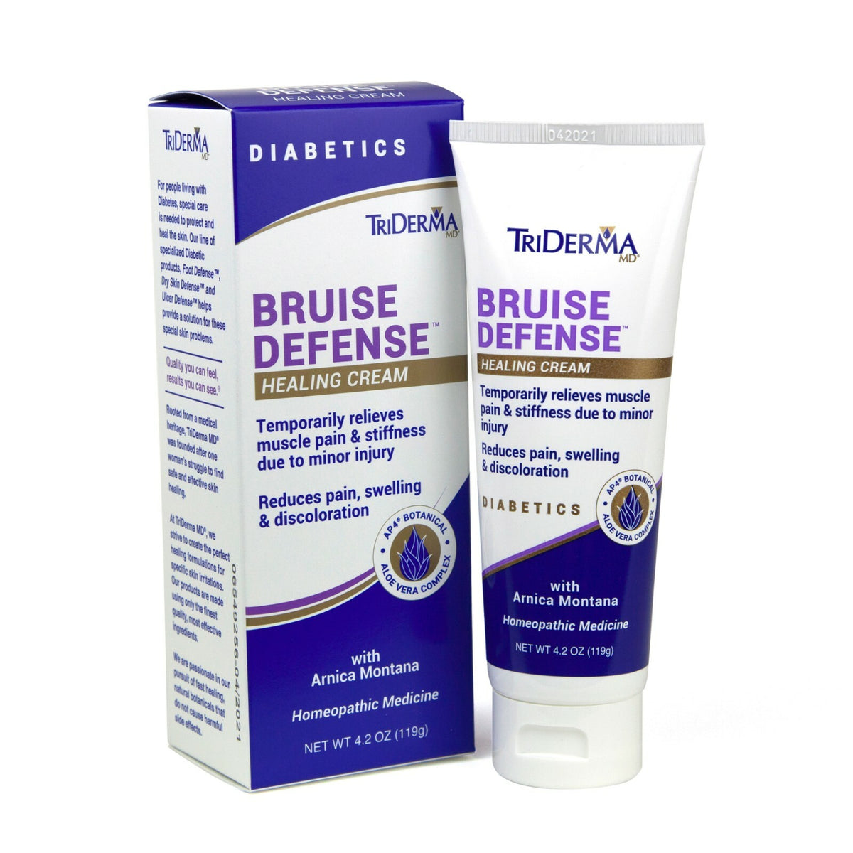 Bruise Defense Healing Cream with Arnica – 4.2 oz