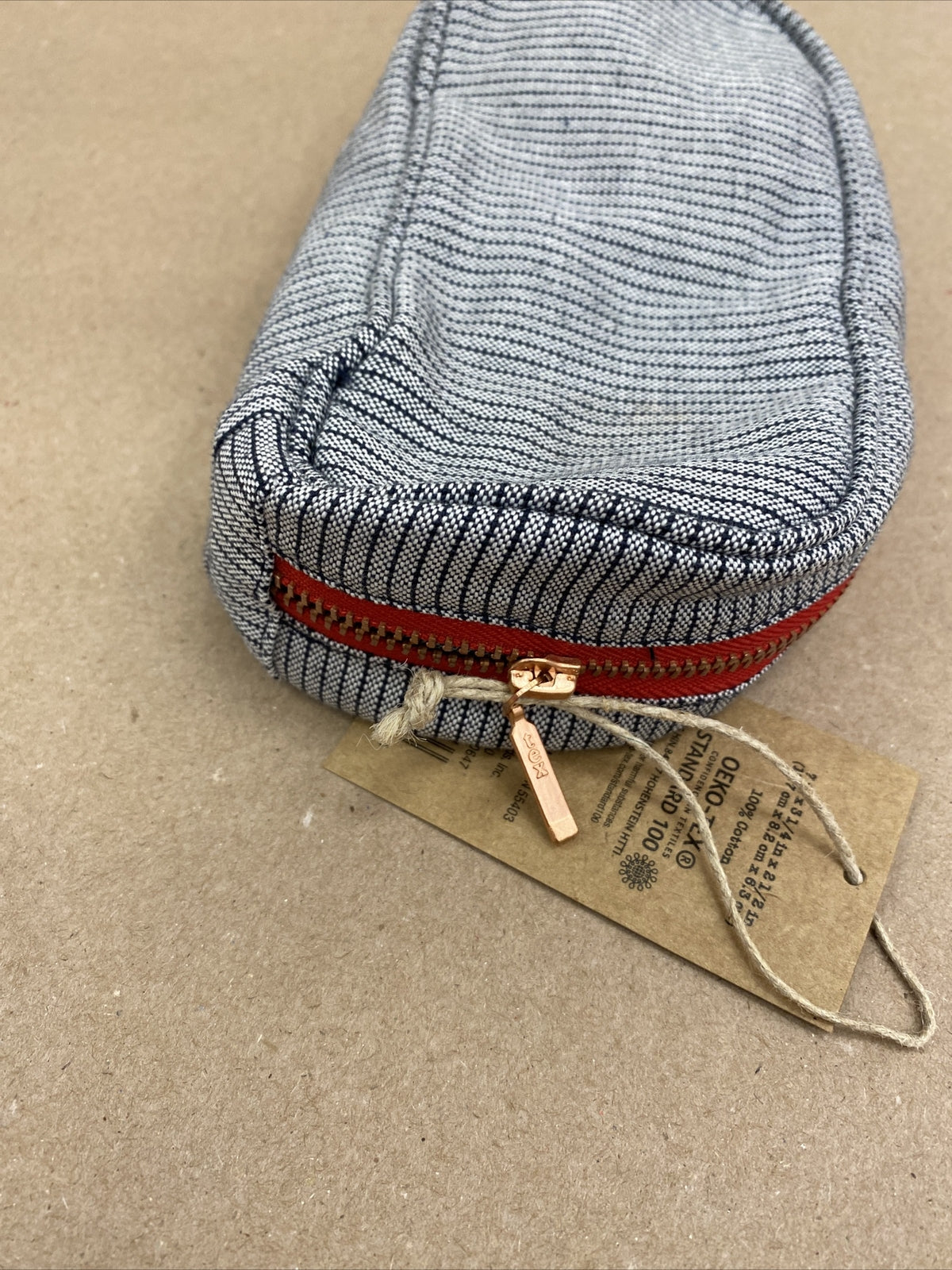Levi's Small Striped Accessory Bag White Navy - Target Collaboration