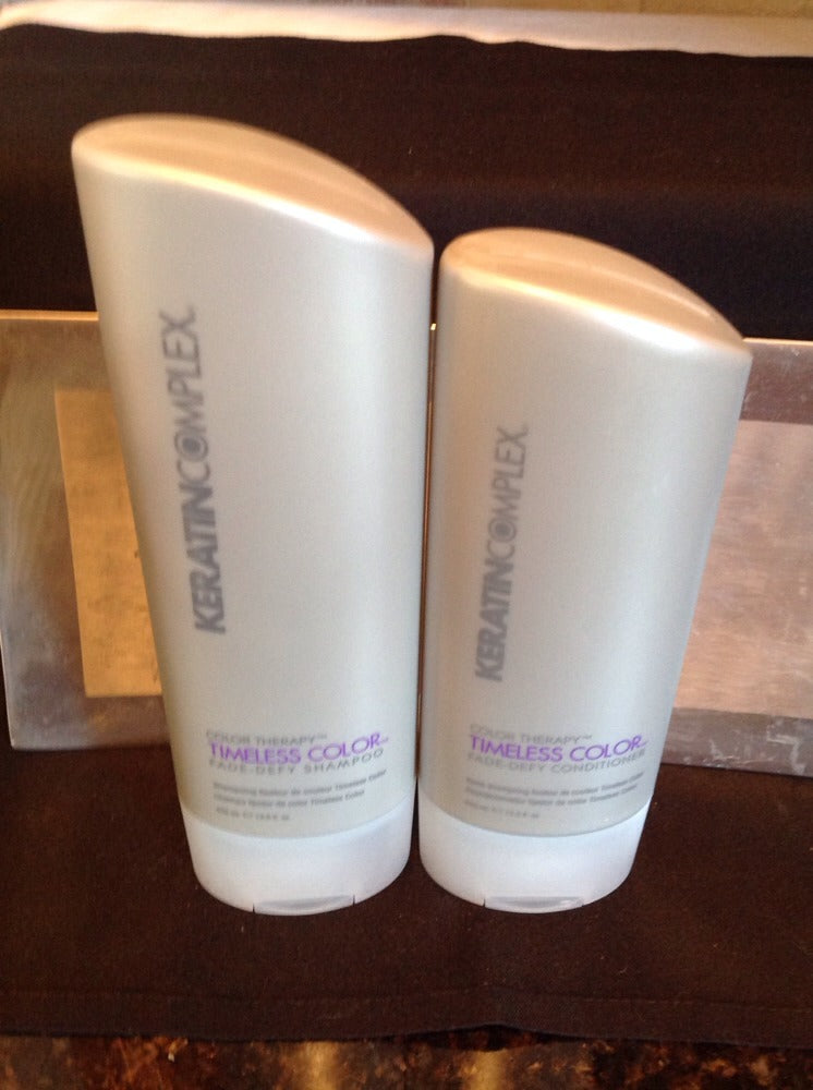 Keratin Complex Timeless Color Shampoo & Conditioner Duo 13.5oz for Hair Color Protection