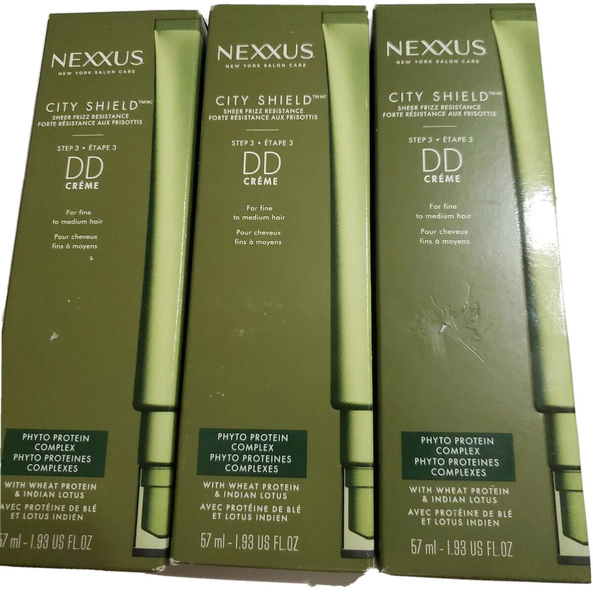 Nexxus City Shield Step 3 DD Creme Leave-In Conditioner 1.93 Fl Oz