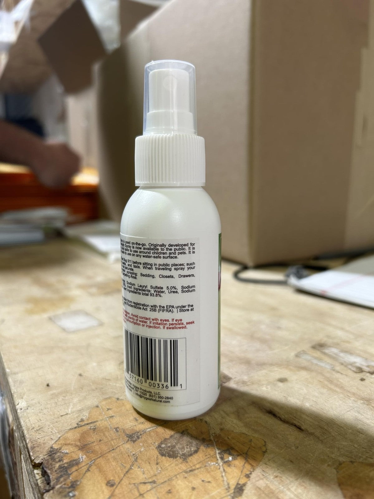 Natural Bed Bug Spray - Extra Strength, Odorless, Child & Pet Safe, 3 fl oz (Pack of 3)