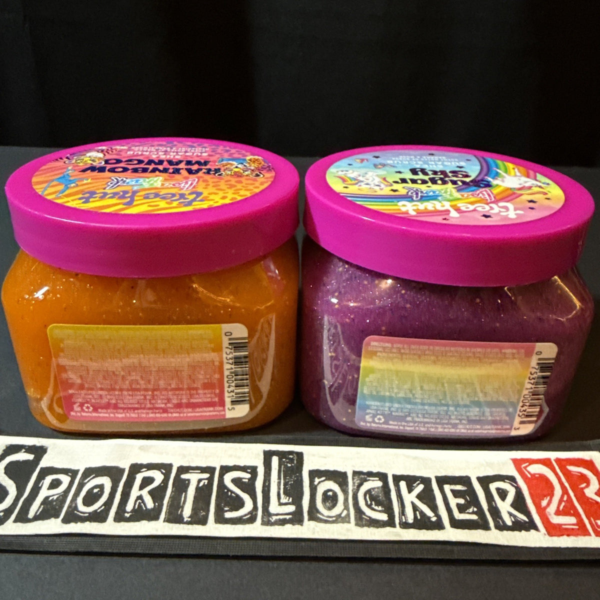 Tree Hut x Lisa Frank Shea Sugar Scrub Duo – Rainbow Mango & Sugar Sky