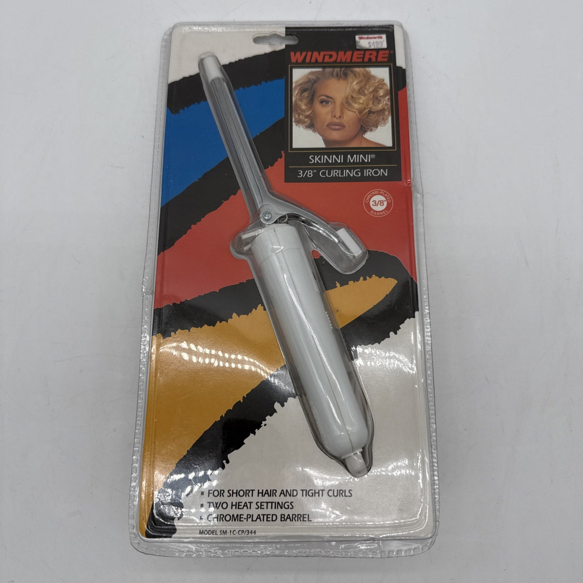Mini 3/8 Inch Curling Iron for Tight Curls Short Hair - Windmere