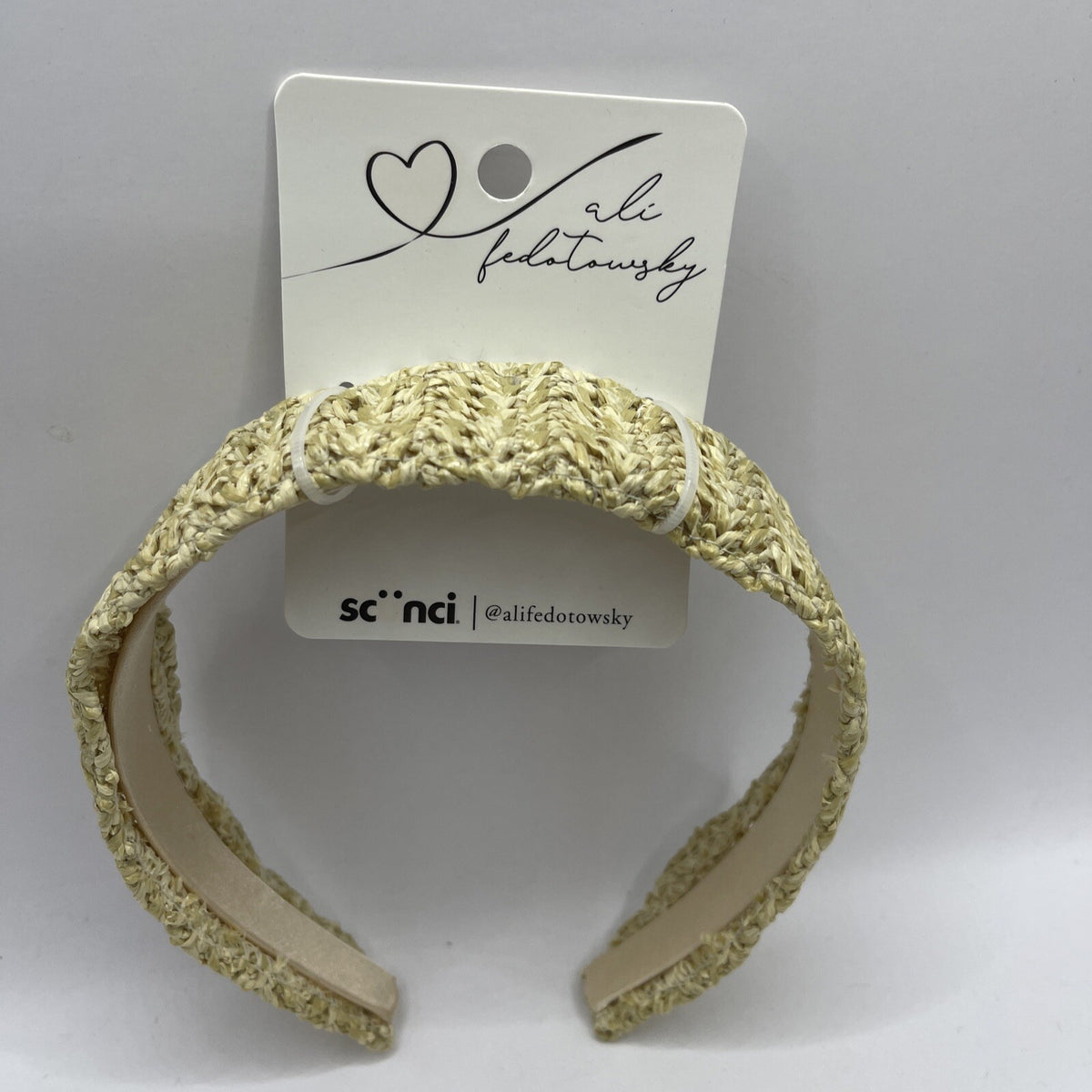 Scünci Ali Fedotowsky Khaki Headband New