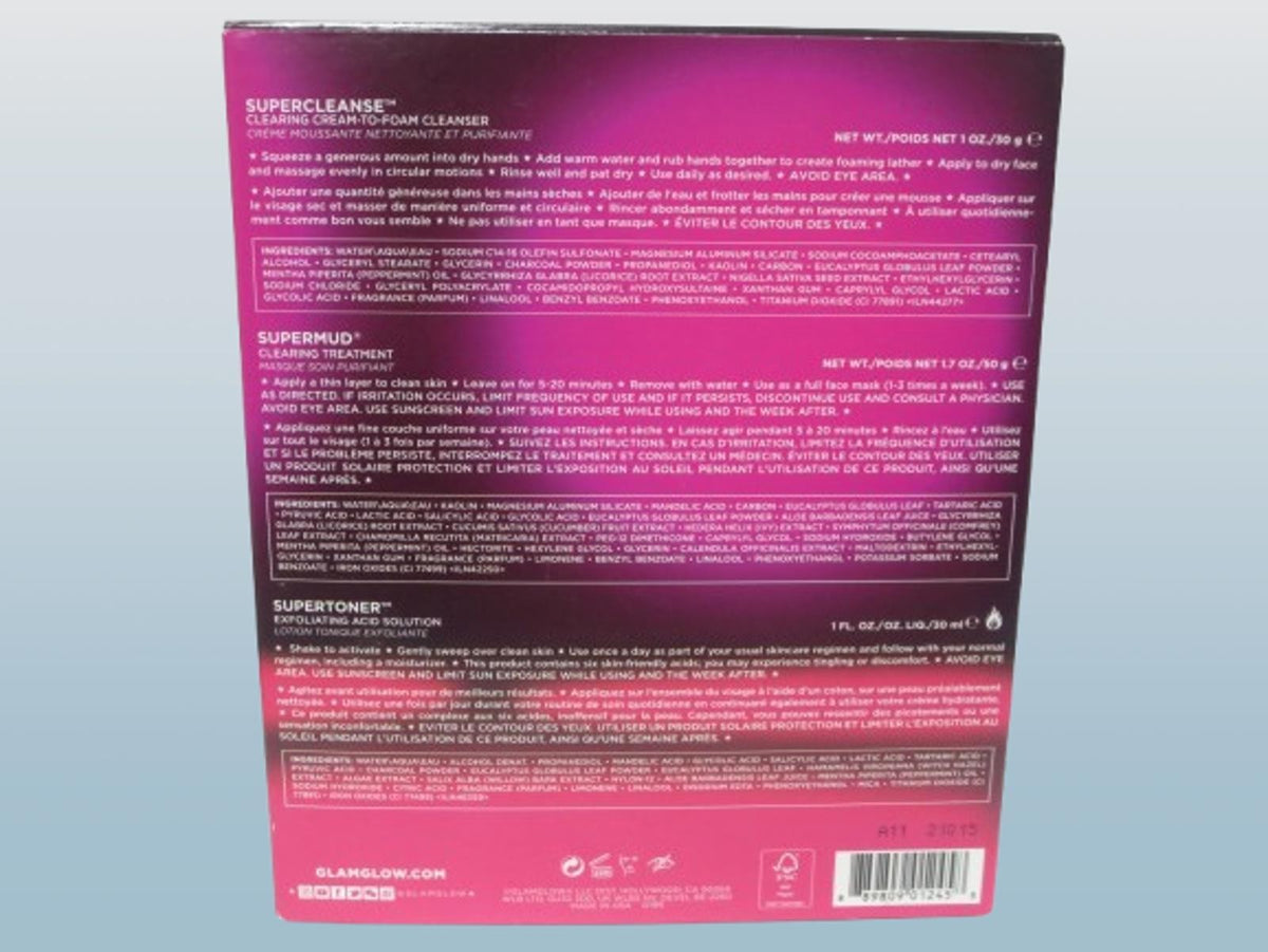 Skin Care Set - 3-Step Glowing Skin Countdown Kit for Radiant Complexion
