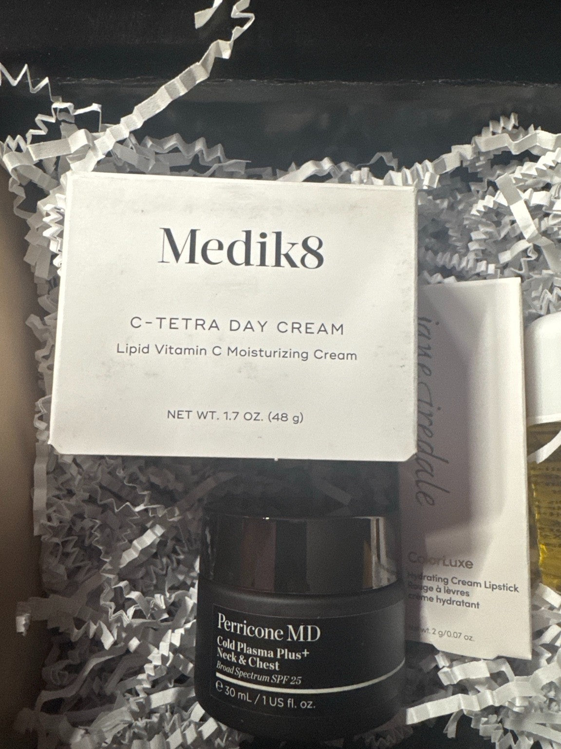 Skincare & Beauty Product Bundle - Hydrating, Nourishing, Sunscreen Includes Medik8, Perricone MD, DHC, Jane Iredale
