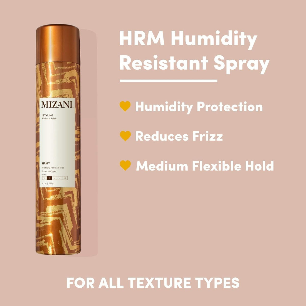 Humidity Resistant Hair Spray - Finish & Polish, 9oz Styling Mist