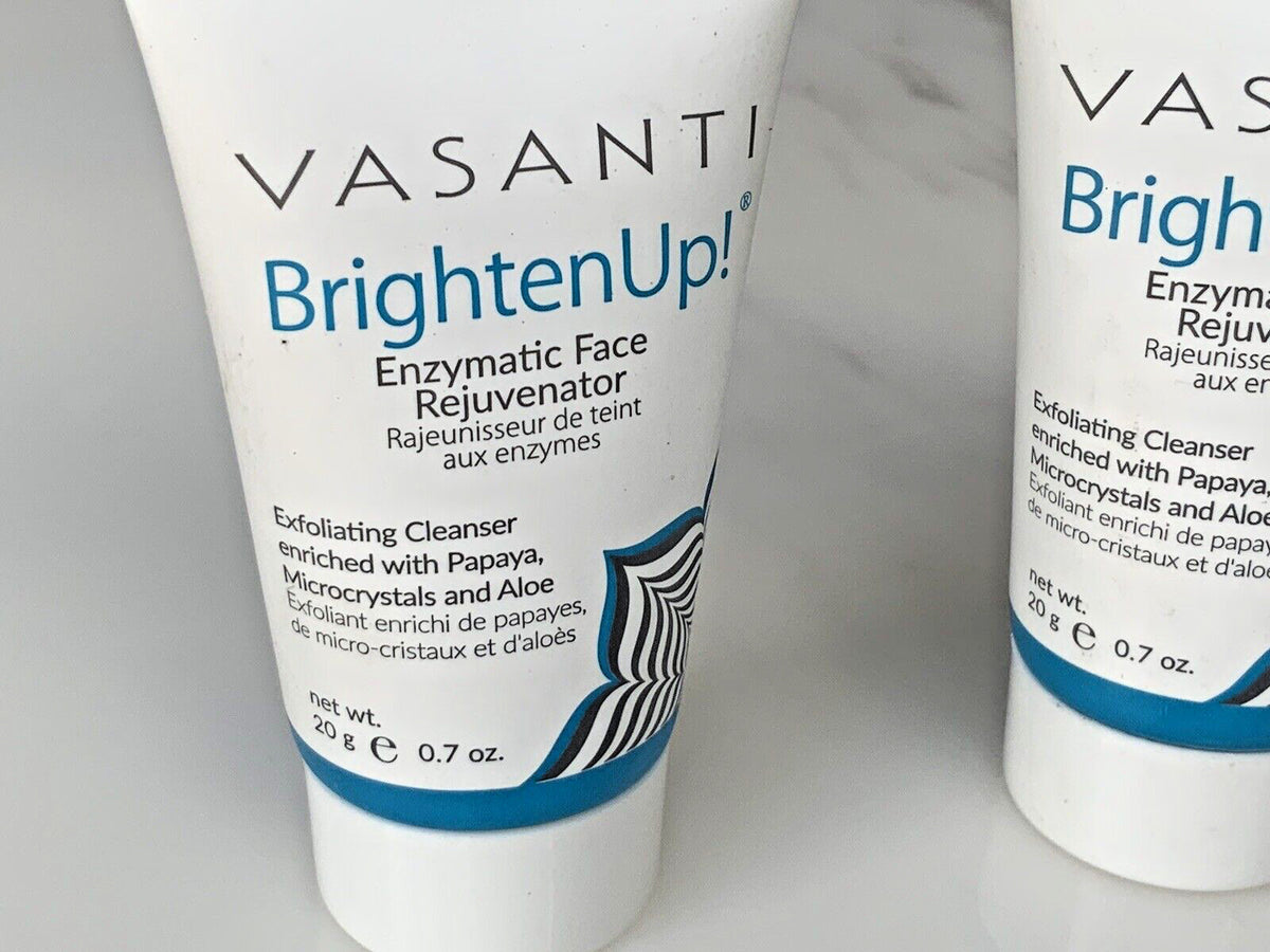 Vasanti Brighten Up! Enzymatic Face Rejuvenator Exfoliating Cleanser