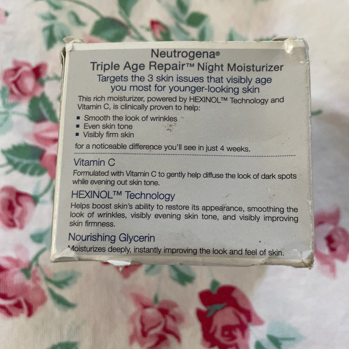 Neutrogena Triple Age Repair Night Face Moisturizer 1.7 oz - Anti-Aging Skincare