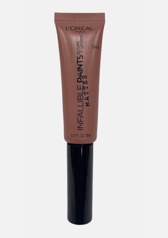 Loreal Paris Infallible Matte Lip Paint 344 Peach Pit