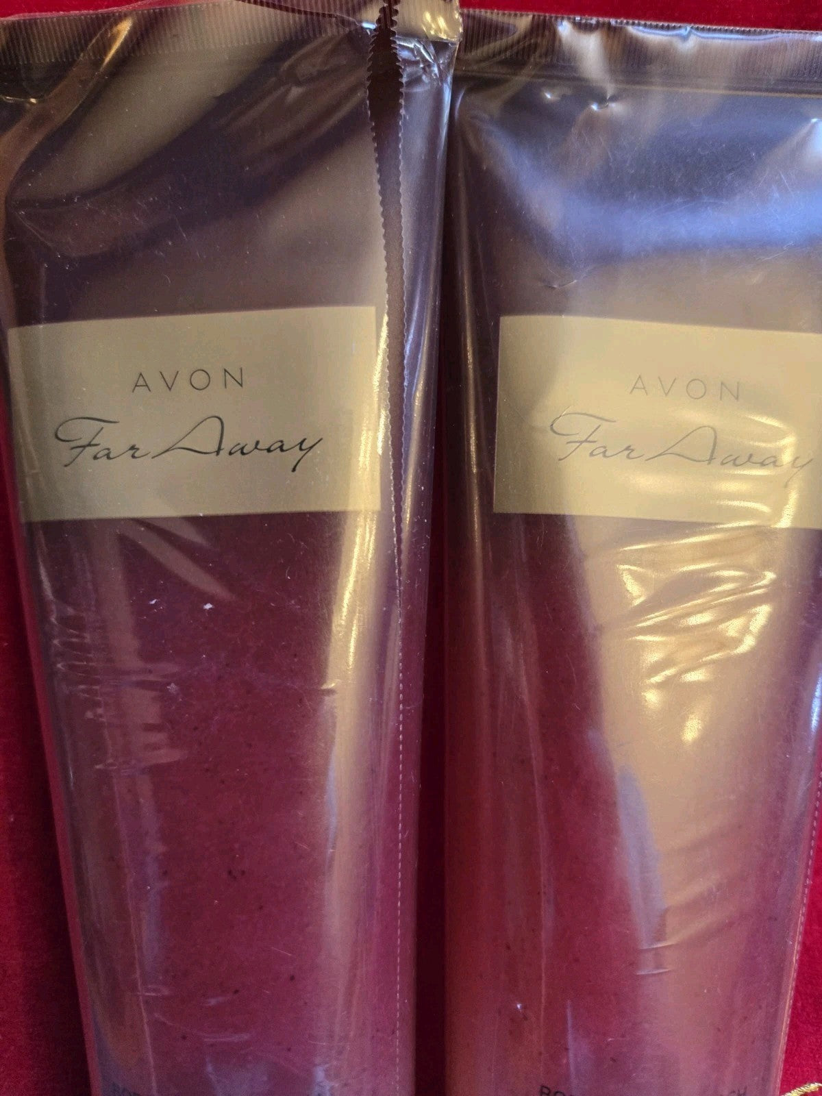 2 AVON Far Away Body Scrub and Wash 6.7 Oz. NEW Sealed