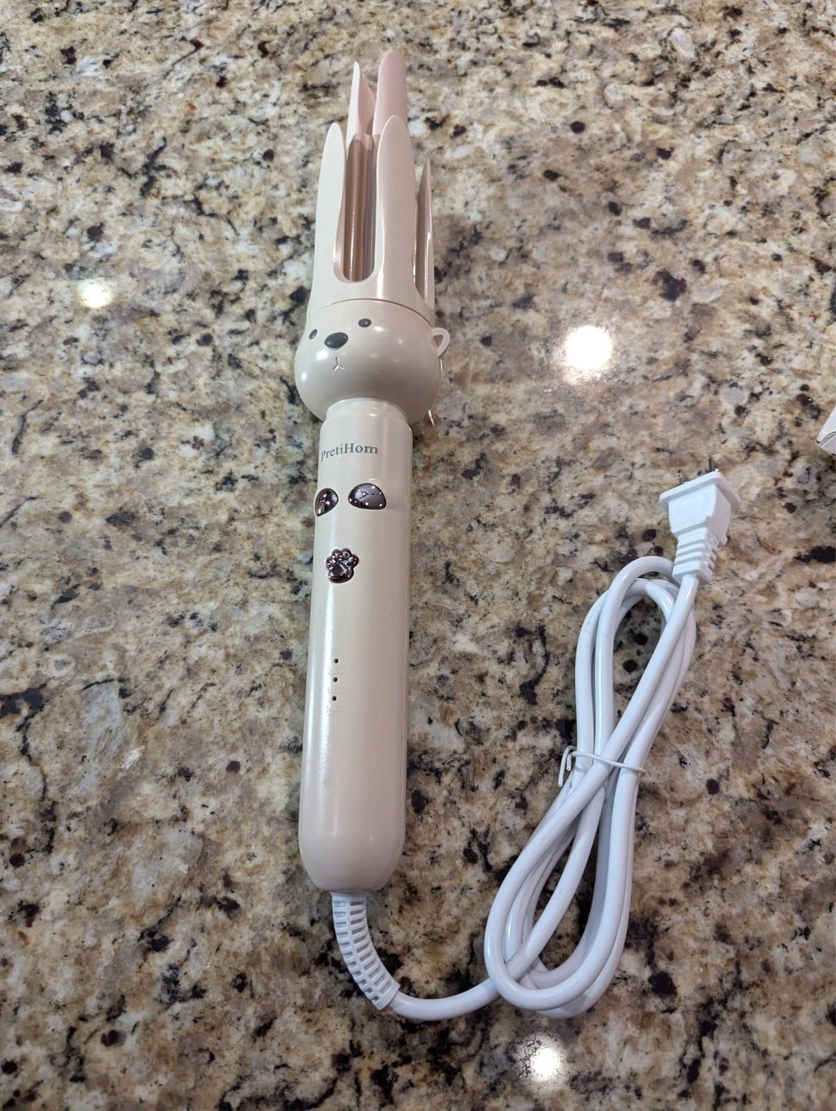 Automatic Hair Curler H208 Blush Pink - Cordless & Easy to Use