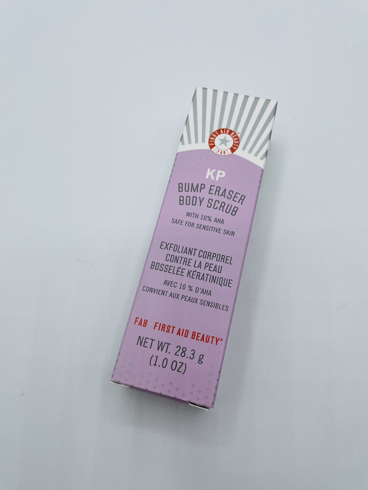 First Aid Beauty KP Bump Eraser Body Scrub 10% AHA 1oz Travel – Sealed