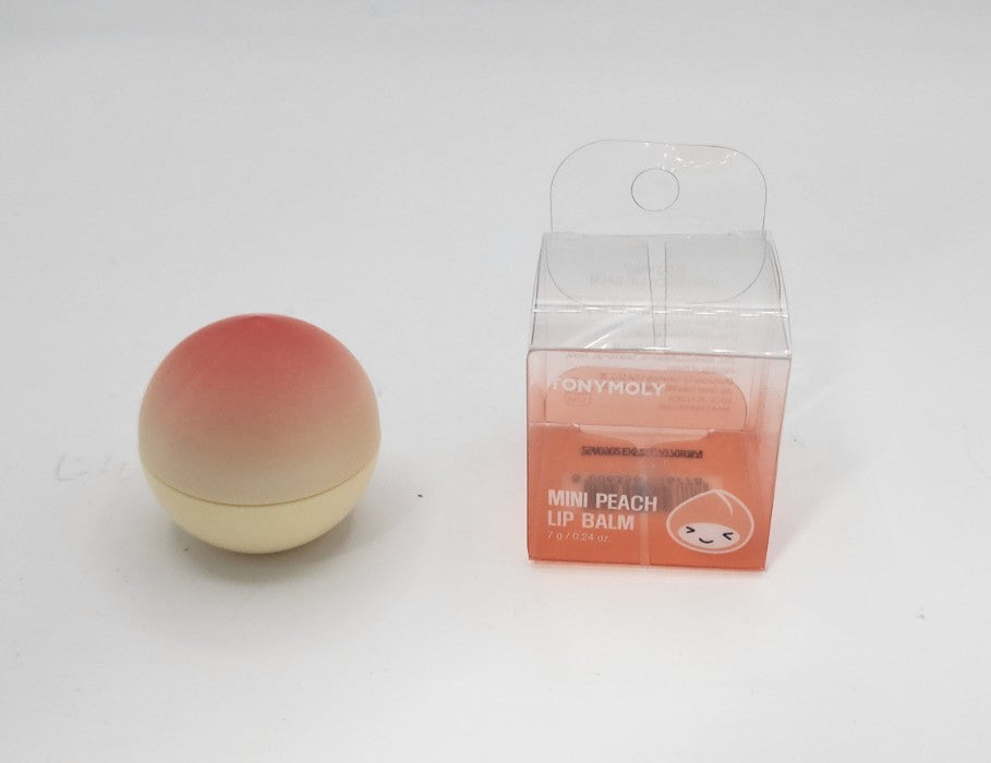 2 Pack Moisturizing Peach Lip Balm - Hydrating Korean Lip Care