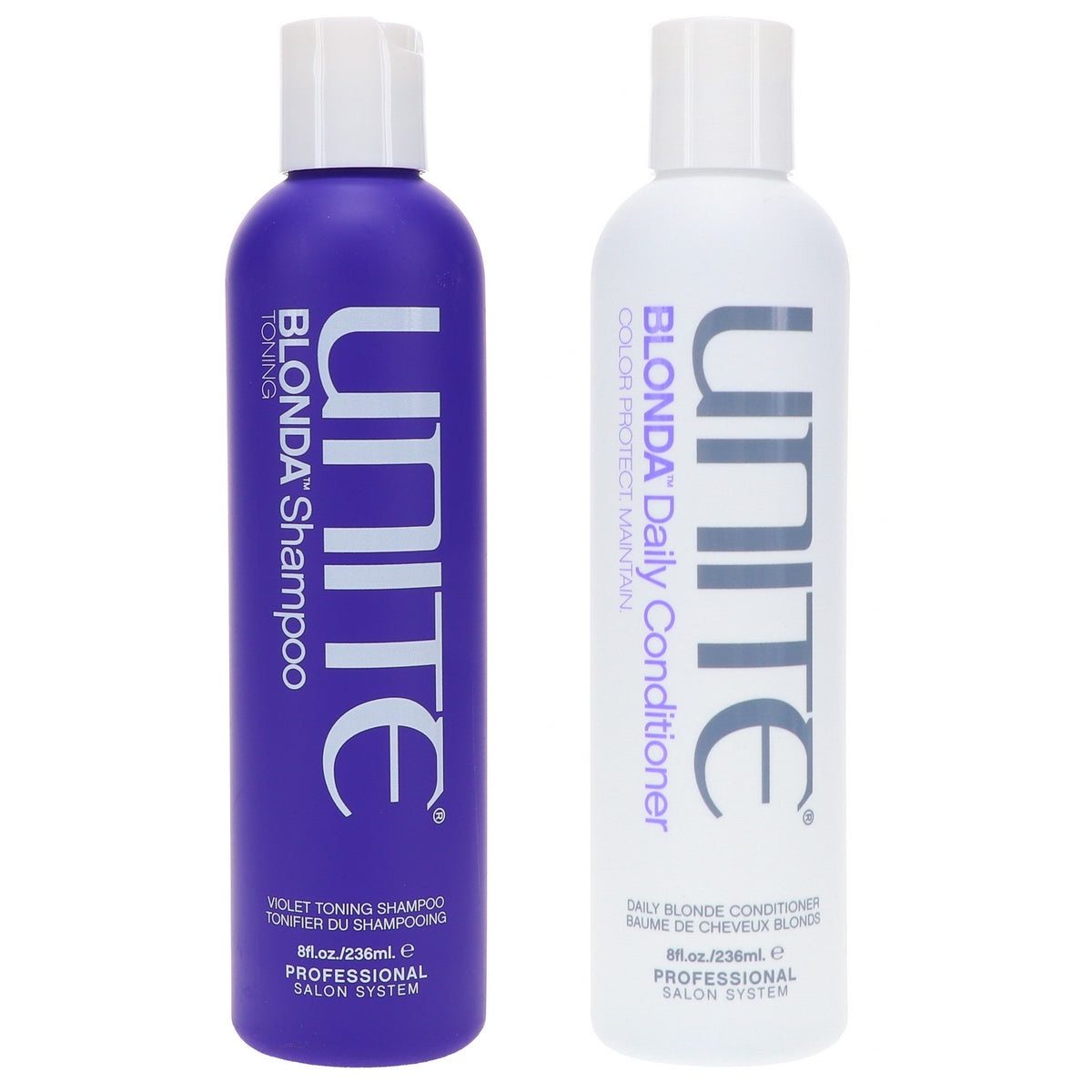 Blonda Hair Shampoo & Conditioner Set for Color-Treated Blonde Hair - 8 oz