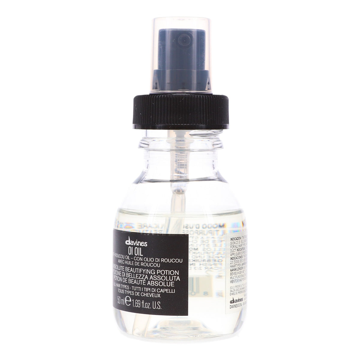 Davines OI Oil Hair Treatment 1.69 oz for Frizz Control & Shine