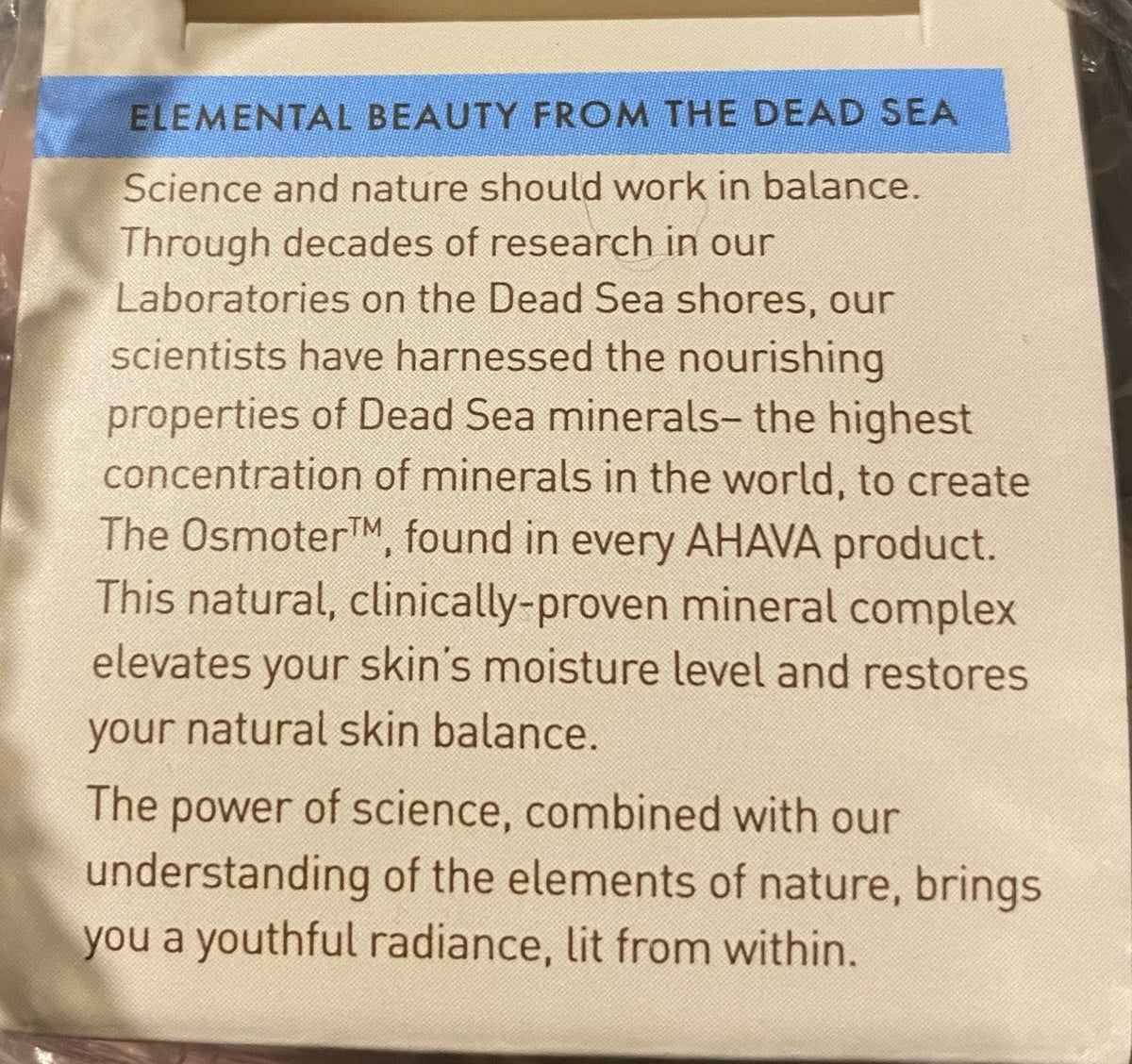 AHAVA TIME TO CLEAR MASK BUNDLE 3PURIFYING MUD&1 HYDRATION CREAM