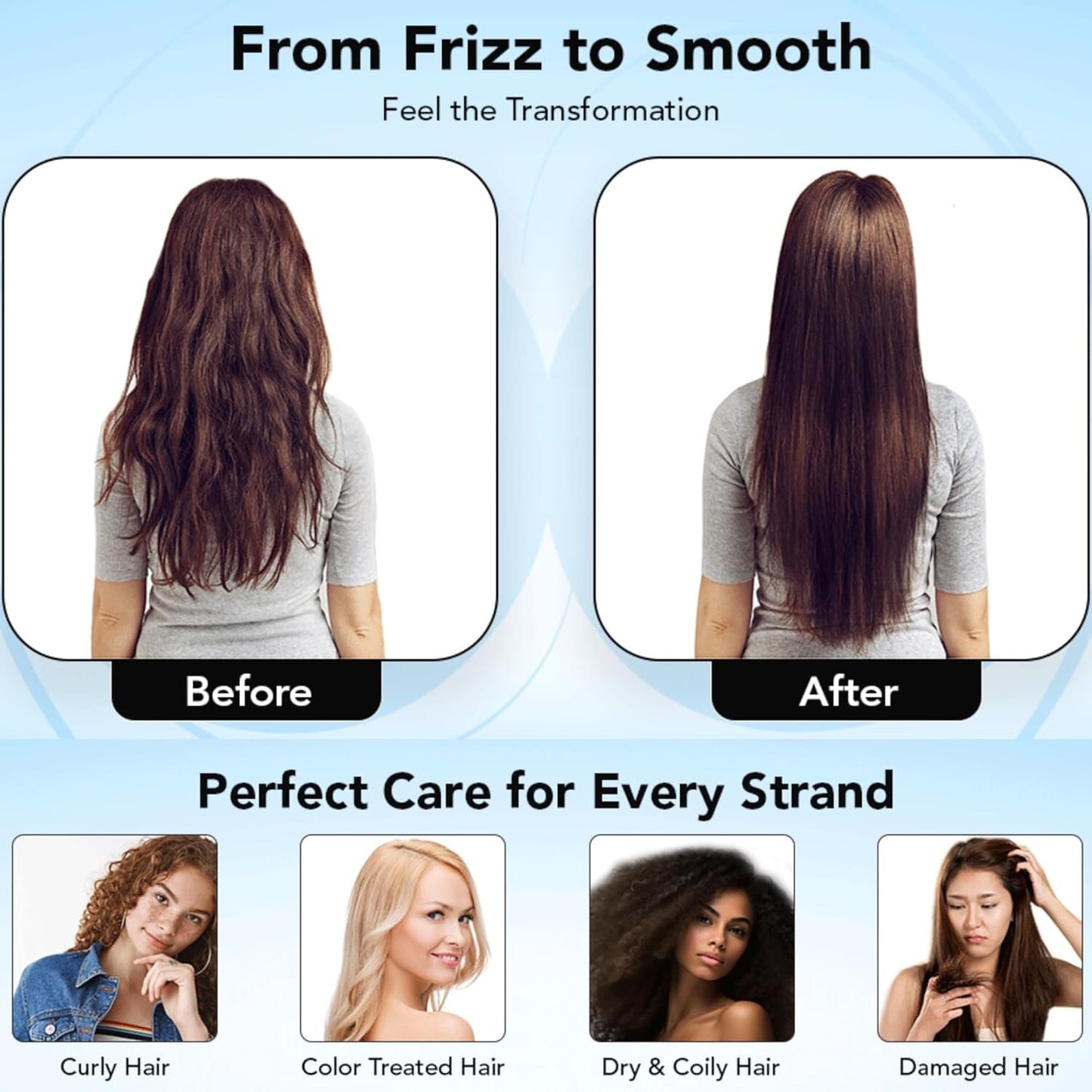 Deep Moisturizing Anti-Frizz Hair Lotion with Color Protection - 100ml