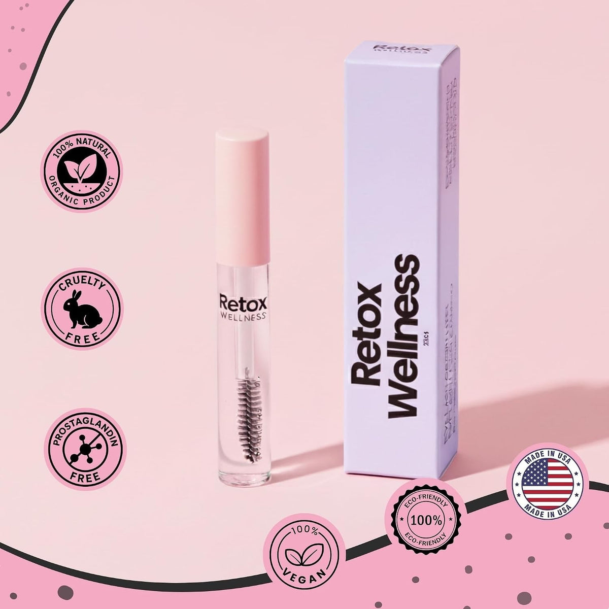 Eyelash Growth Serum - Peptide & Botanical Lash Conditioner, 10ml
