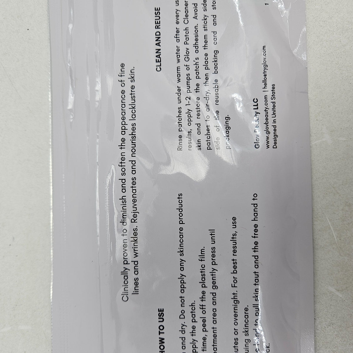Reusable Silicone Eye & Mouth Patches for Fine Lines & Wrinkles - Set of 4