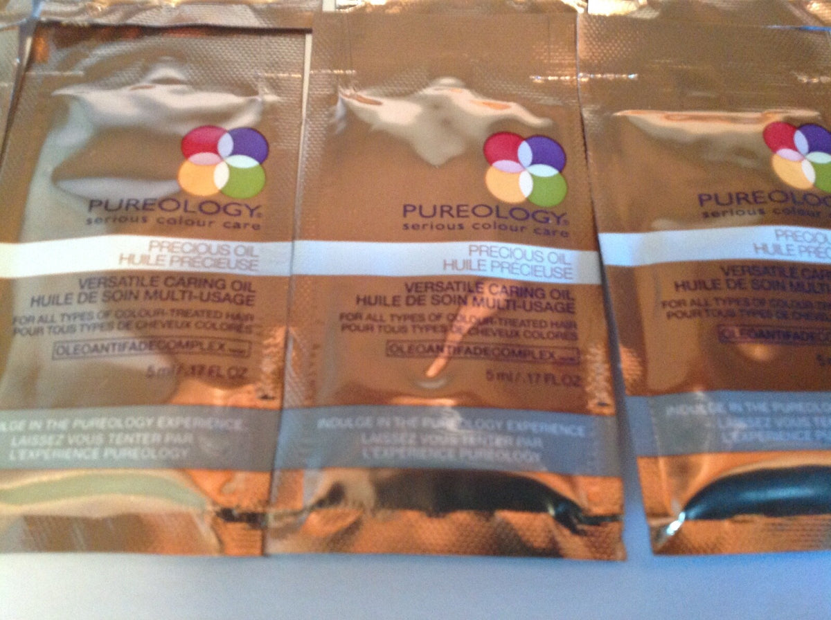 Travel Sample Pack of Pureology Precious Oil - Hair Oil for On-the-Go