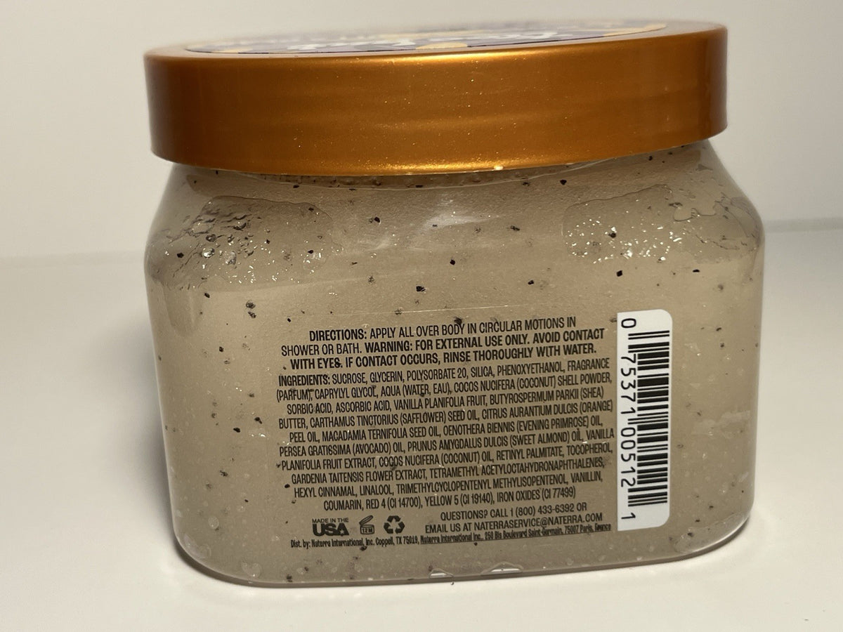 Tree Hut Tahitian Vanilla Bean Shea Sugar Body Scrub 18 oz