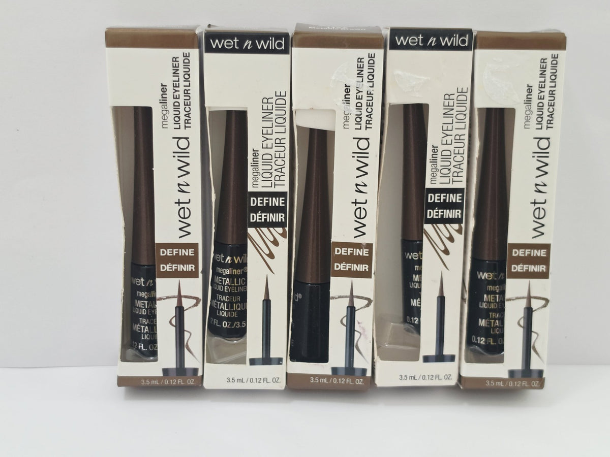 Liquid Eyeliner Metallic Cosmic Black 111A - Pack of 3