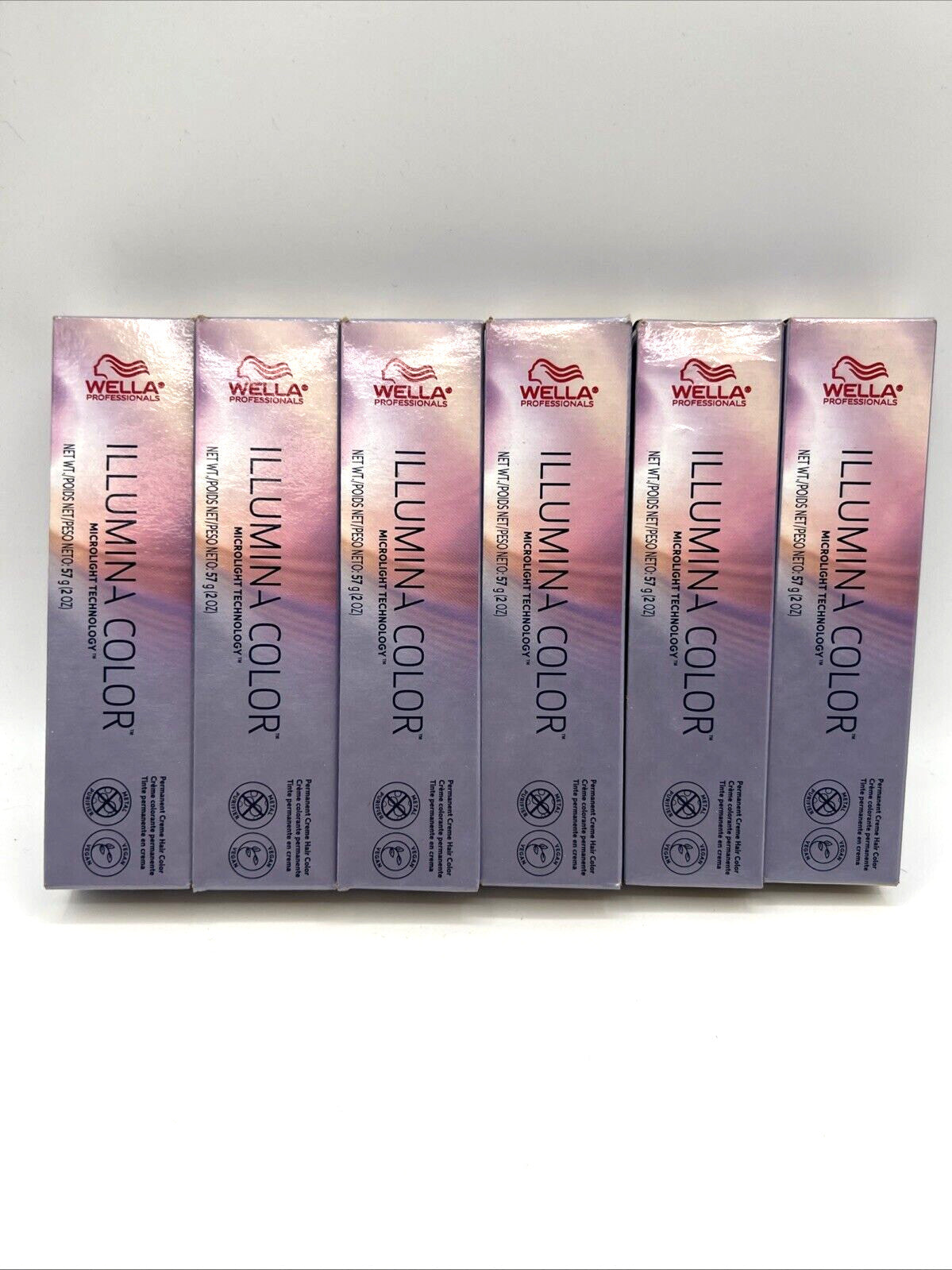Illumina Permanent Hair Color 7/N Medium Blonde 2oz 6 Pack