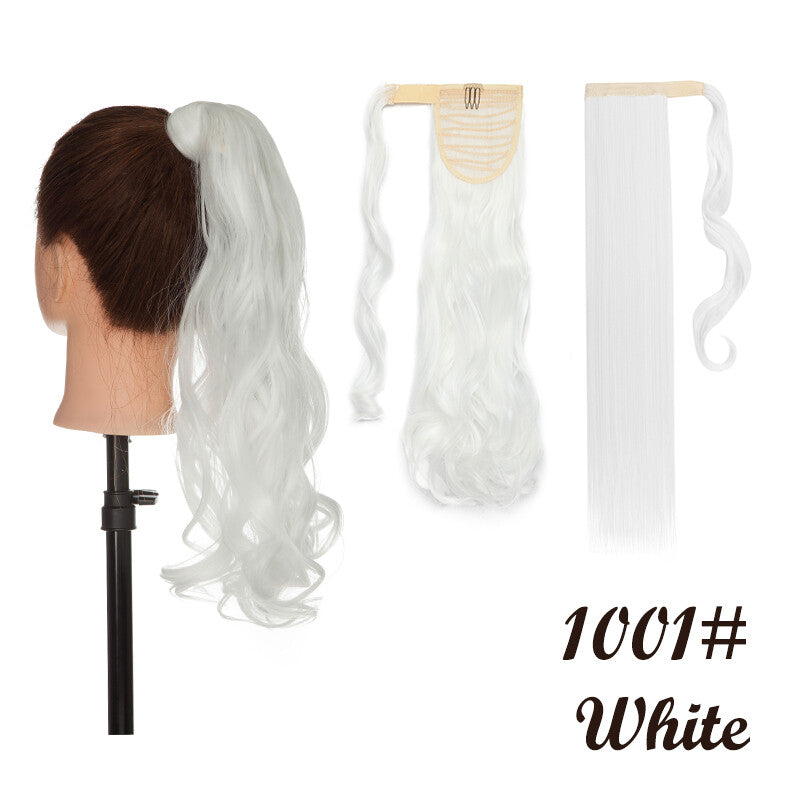 Ponytail Wrap Around Hair Extensions - Clip-In & Thick Styling