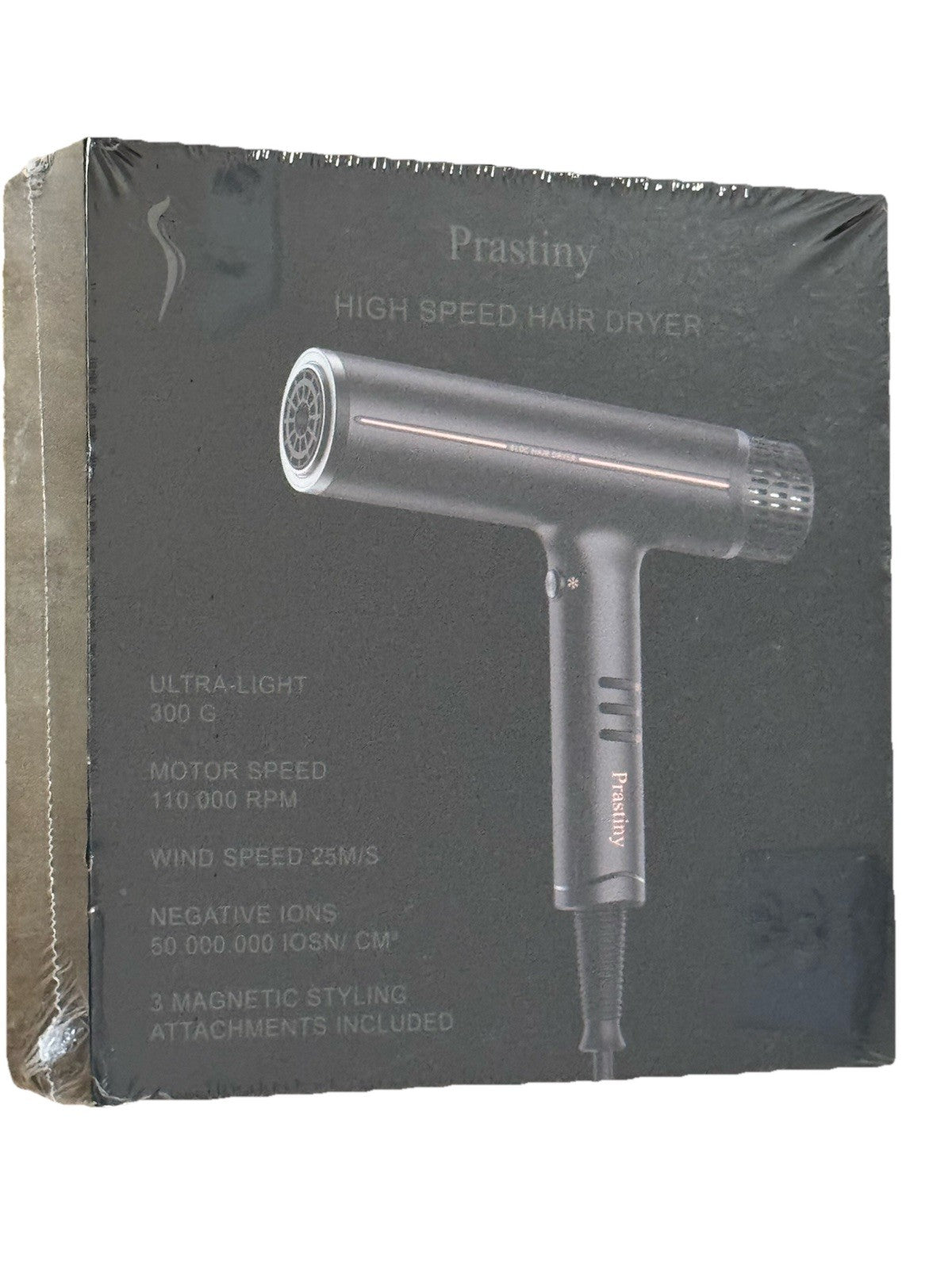 Professional Ionic Hair Dryer with Diffuser - High Speed Lightweight Styling Tool