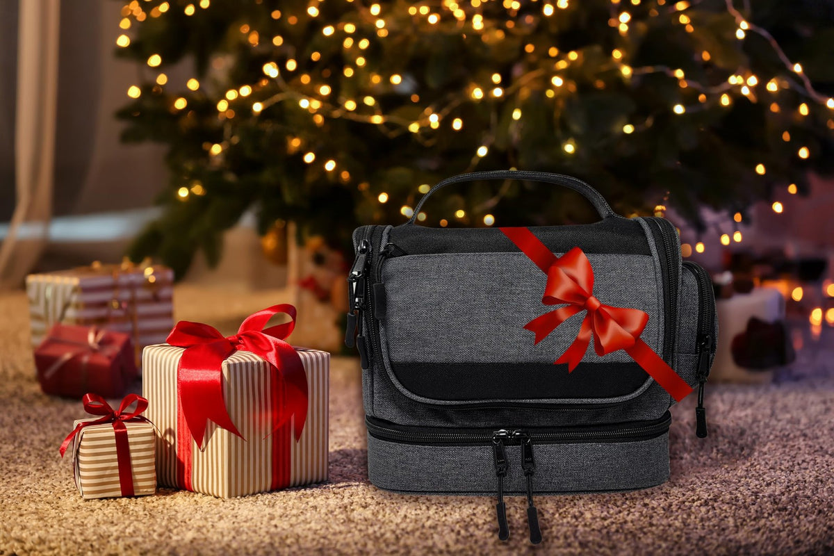 Men's Water-Resistant Hanging Toiletry Bag - Rugged Travel Organizer