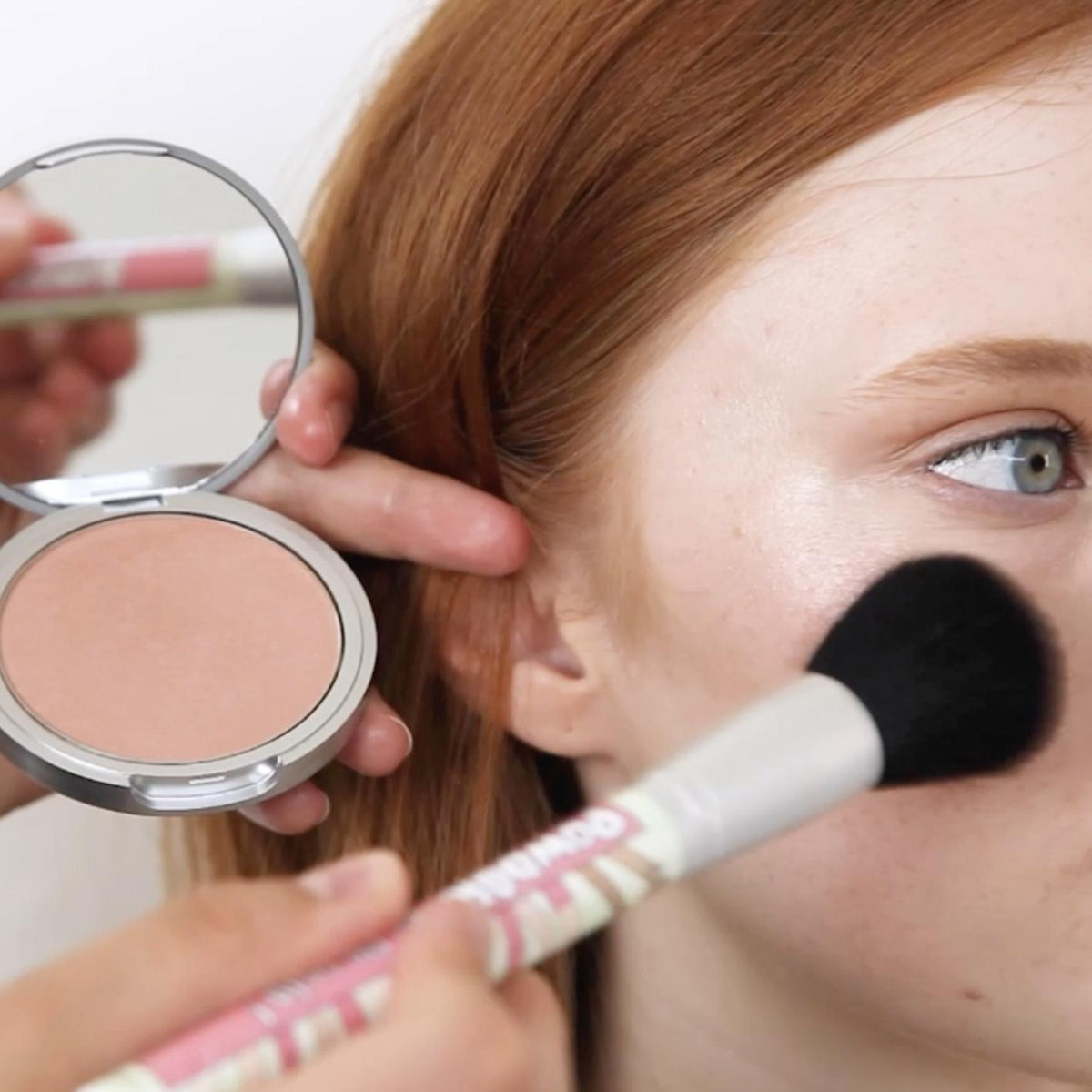TheBalm Cindy Lou Blush, Highlighter & Eyeshadow Palette, Peachy Pink
