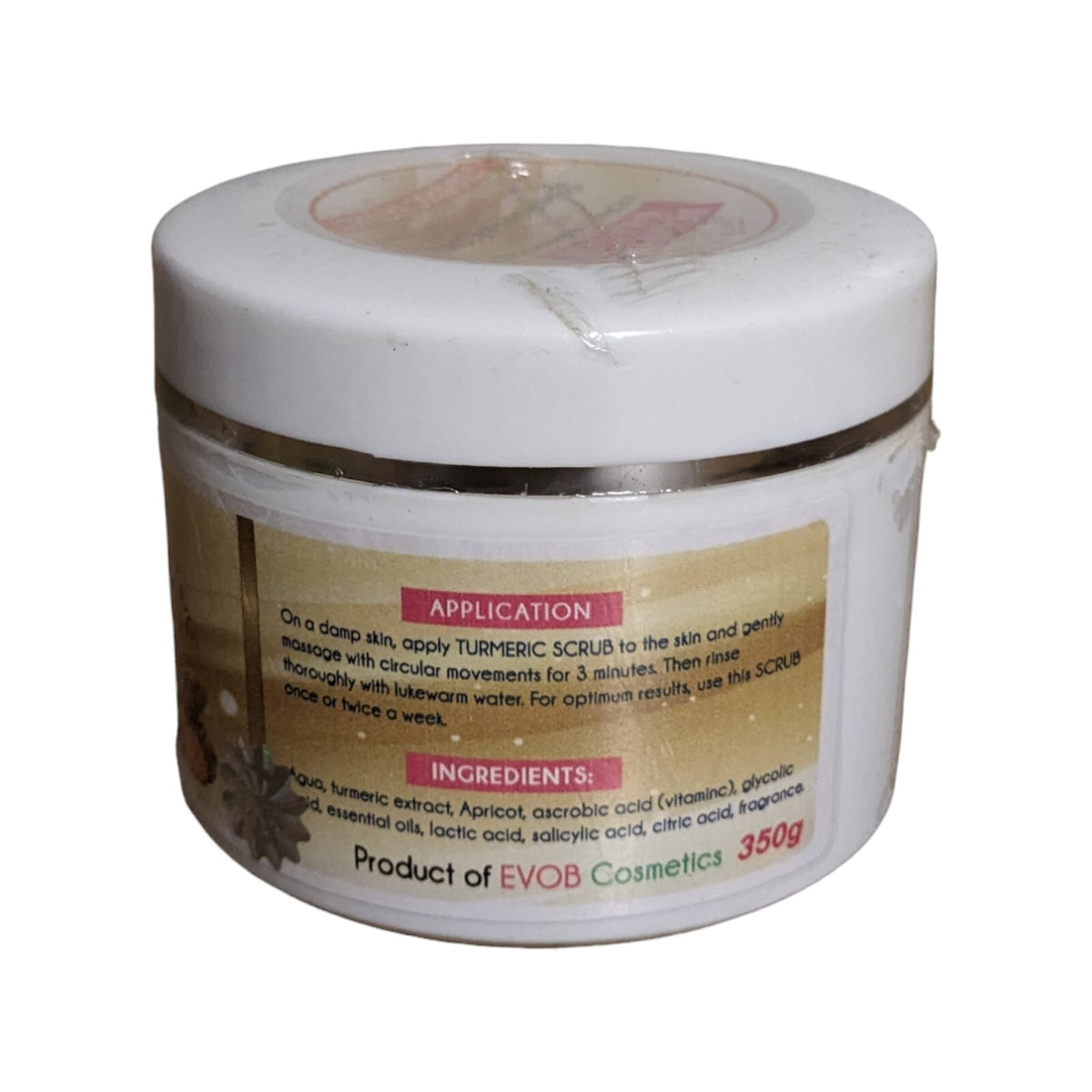 Dear White Turmeric Extract 9.9 Shade Whitenizer Body Scrub
