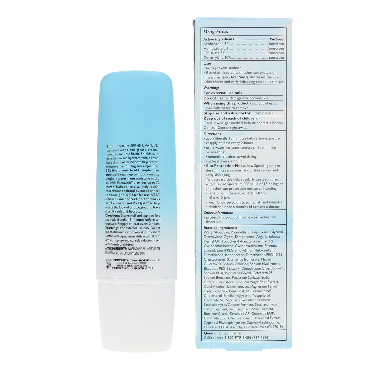 Water Drench Broad Spectrum SPF 45 Hyaluronic Moisturizer 1.7 oz