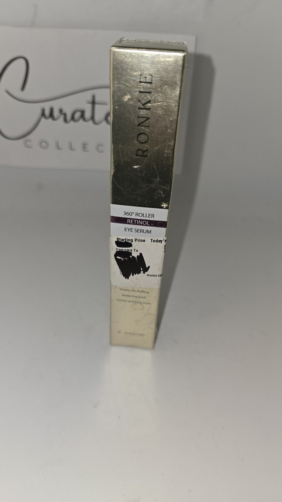 Retinol Eye Serum with 360° Rollerball - Dark Circles & Fine Lines Treatment