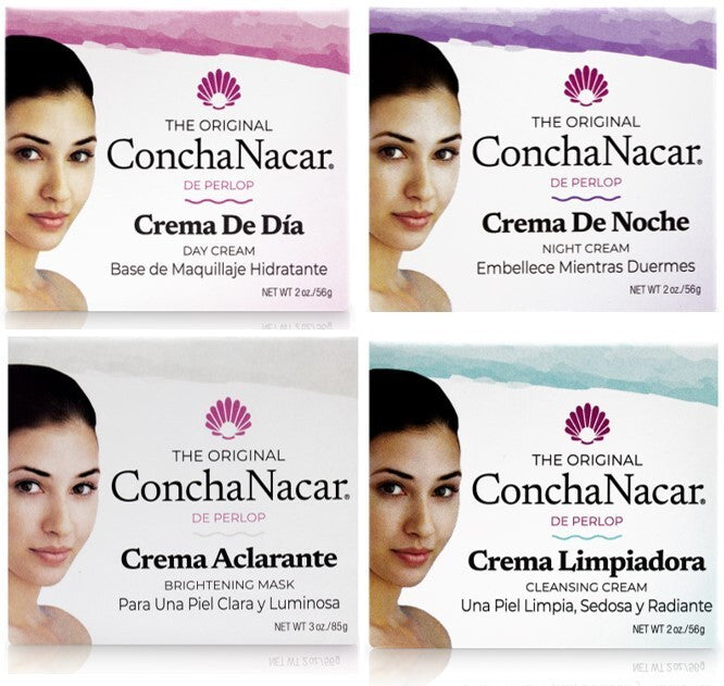 Concha Nacar Brightening & Cleansing Cream Set - 56g