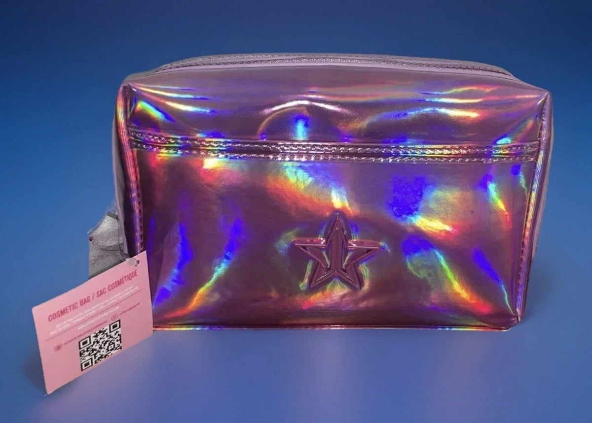 Pink Holographic Bag - Winter 2024 Mystery Makeup Bag by Jeffree Star