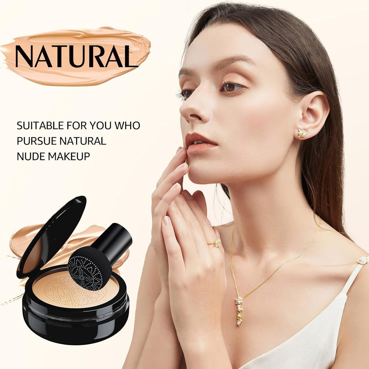 Breathable CC Cream for Mature Skin - Full Coverage, Nourishing & Natural Finish