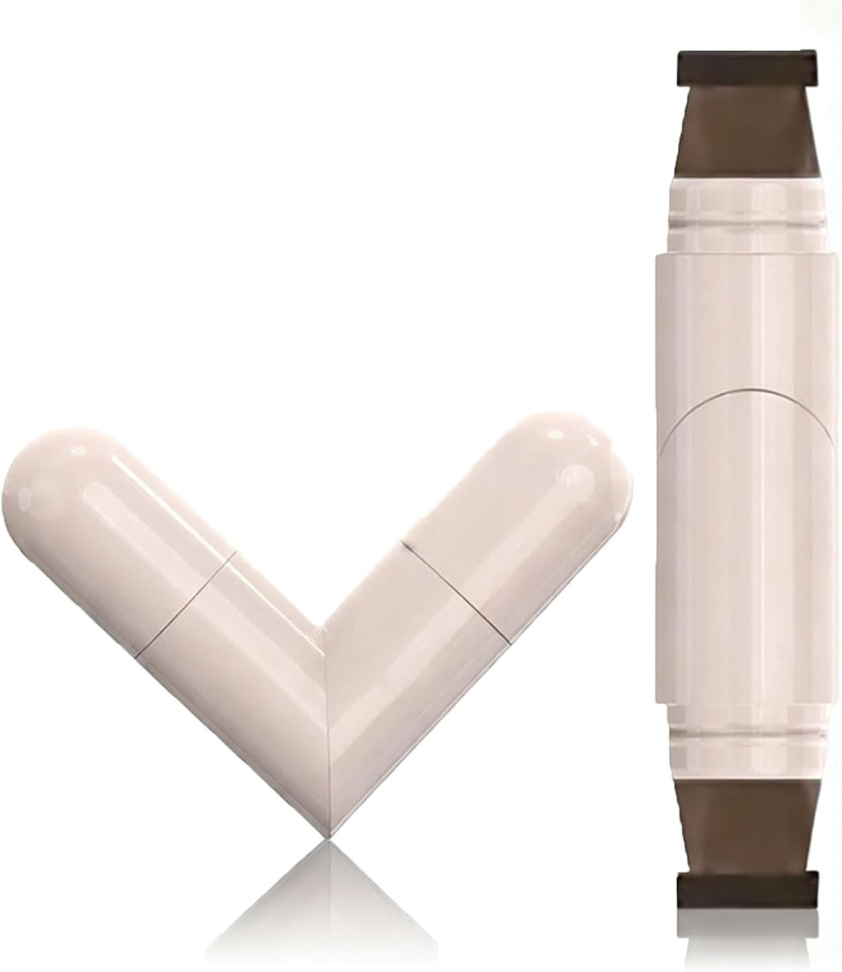 Foldable Eyeliner Stamp Kit for Winged Eye Makeup - Waterproof, Smudge-Proof, Dual-Ended Design