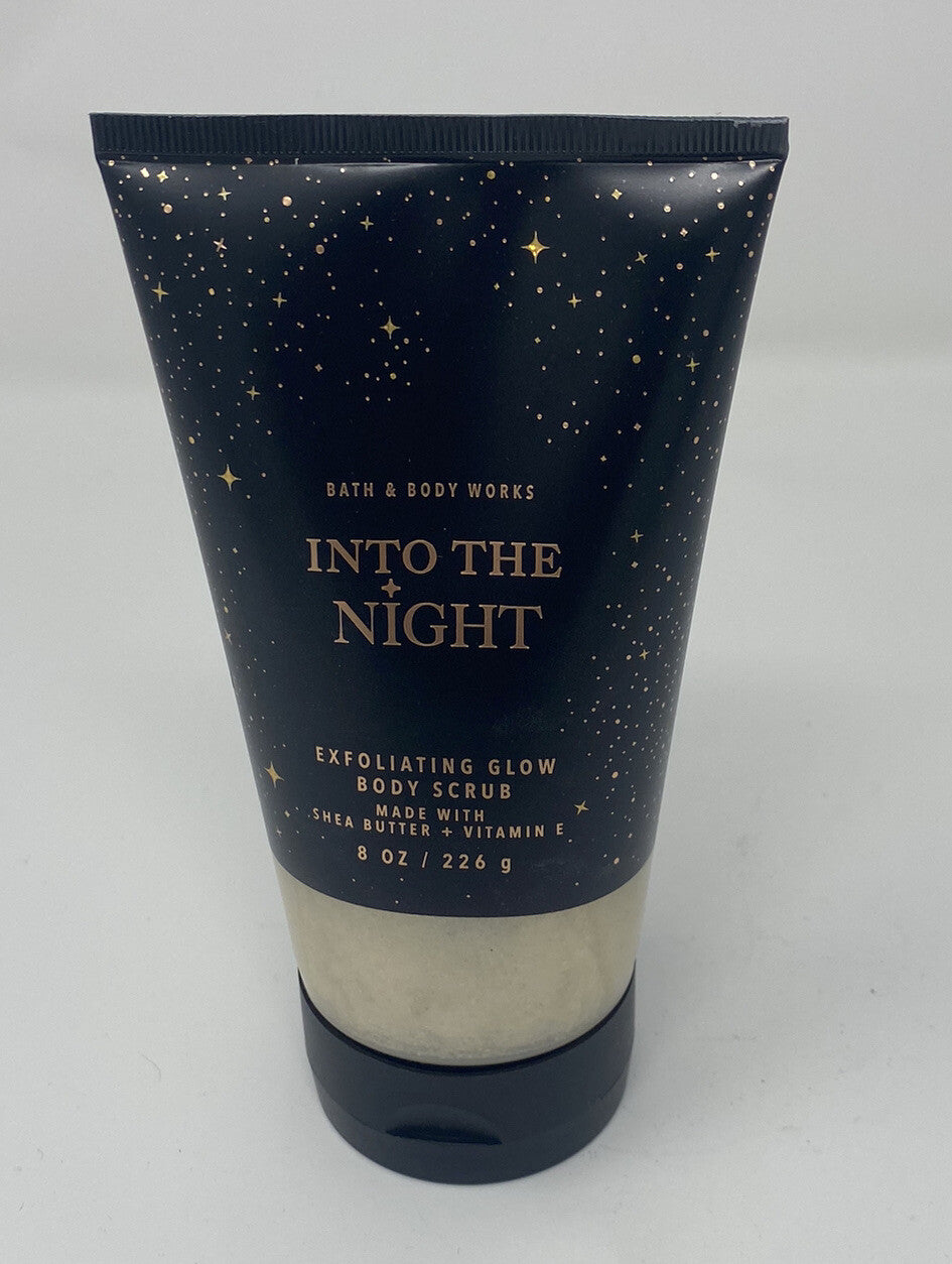 Bath & Body Works Into The Night Exfoliating Glow Scrub 8 oz NEW