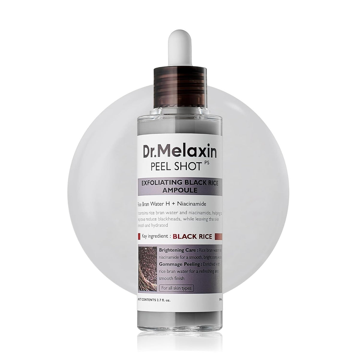 Hydrating Skin Peel Ampoule for Bright, Smooth Complexion - 2.7oz