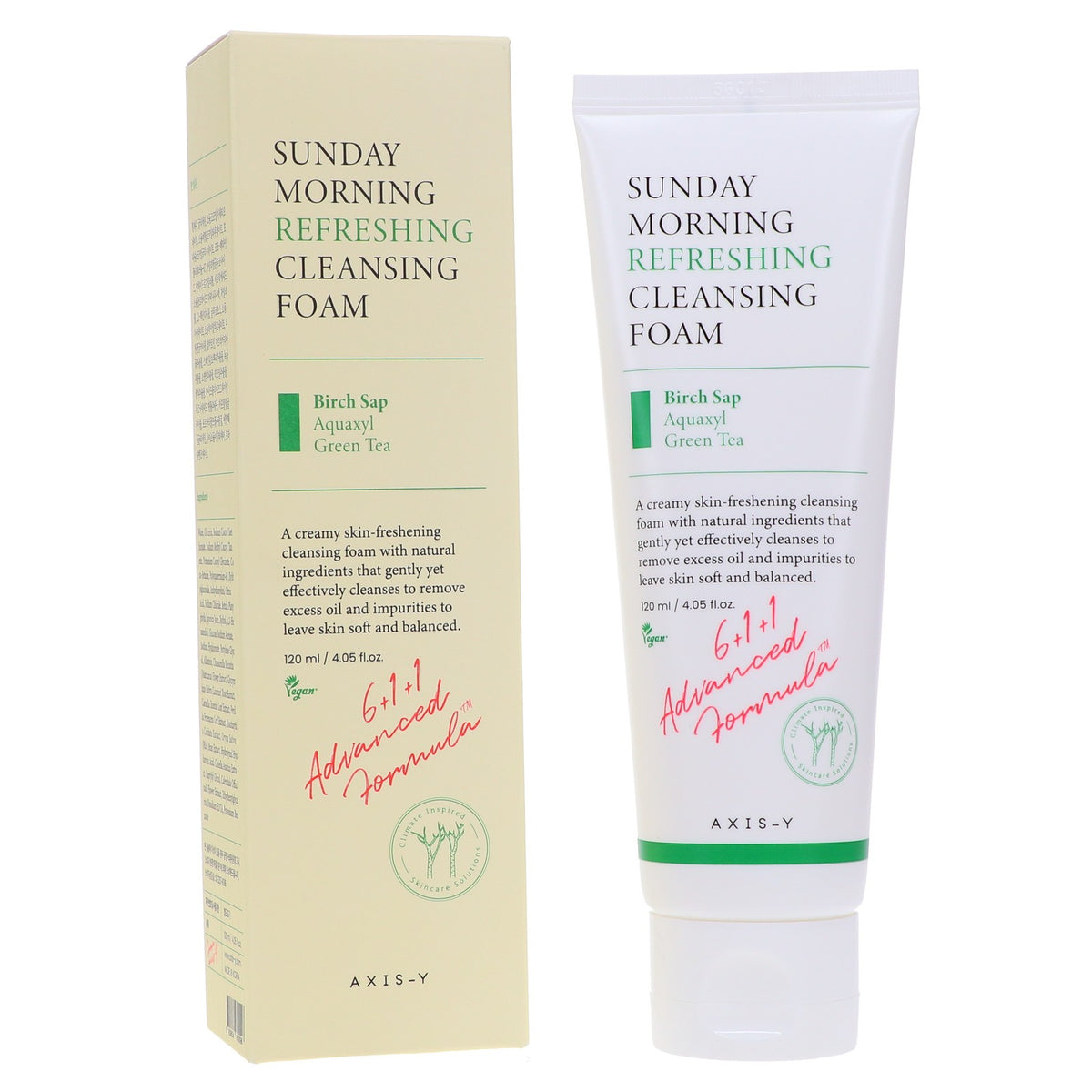 AXIS-Y Sunday Morning Refreshing Facial Cleansing Foam 4.05 oz